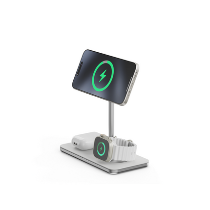 LINQ Connects 3in1 Qi2 Wireless Charging Stand