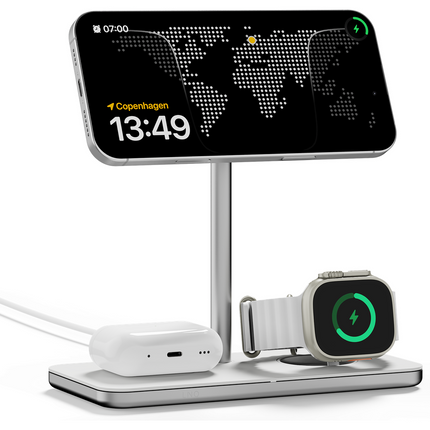 LINQ Connects 3in1 Qi2 Wireless Charging Stand