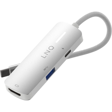 LINQ Connects 4K HDMI Adapter with PD and USB-A