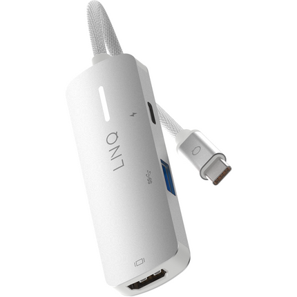 LINQ Connects 4K HDMI Adapter with PD and USB-A