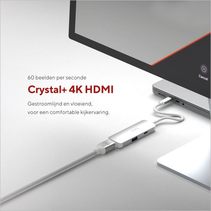LINQ Connects 4K HDMI Adapter with PD and USB-A