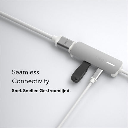 LINQ Connects 4K HDMI Adapter with PD and USB-A