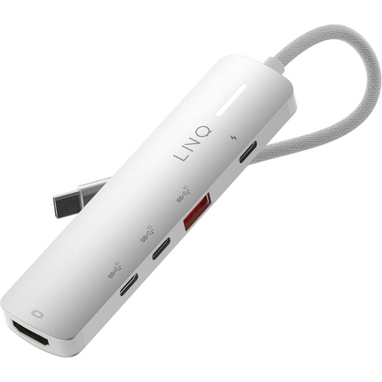 LINQ Connects 5in1 Pro USB-C 10Gbps Multiport Hub with 4K HDMI