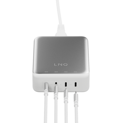 LINQ Connects 240W GaN2 USB-C Charger - 4 Ports, USB-C PD 3.1