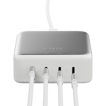 LINQ Connects 240W GaN2 USB-C Charger - 4 Ports, USB-C PD 3.1