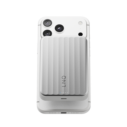 LINQ Connects - Magnetic Wireless Powerbank 25W - Semi-Solid State Battery - 10.000 mAh