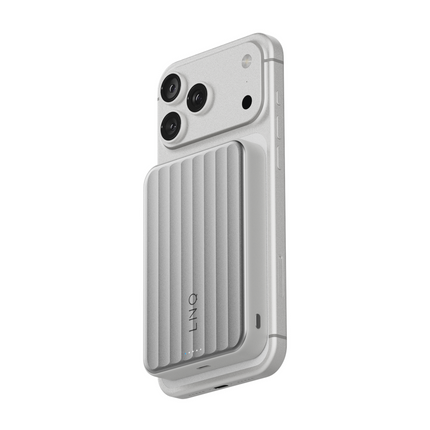 LINQ Connects - Magnetic Wireless Powerbank 25W - Semi-Solid State Battery - 10.000 mAh