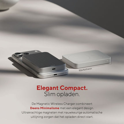 LINQ Connects - Magnetic Wireless Powerbank 25W - Semi-Solid State Battery - 10.000 mAh
