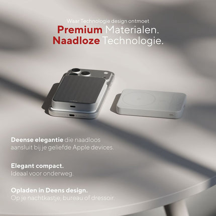 LINQ Connects - Magnetic Wireless Powerbank 25W - Semi-Solid State Battery - 10.000 mAh