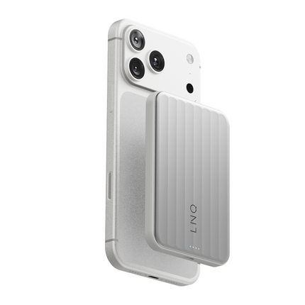LINQ Connects - Magnetic Wireless Powerbank 25W - Semi-Solid State Battery - 5.000 mAh