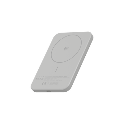LINQ Connects - Magnetic Wireless Powerbank 25W - Semi-Solid State Battery - 5.000 mAh
