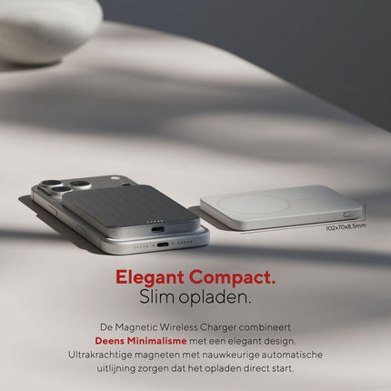 LINQ Connects - Magnetic Wireless Powerbank 25W - Semi-Solid State Battery - 5.000 mAh
