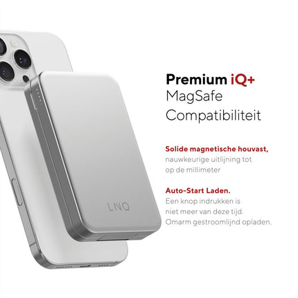 LINQ 3in1 Magnetic Wireless Powerbank & Stand 8.000 mAh - LQWPS082