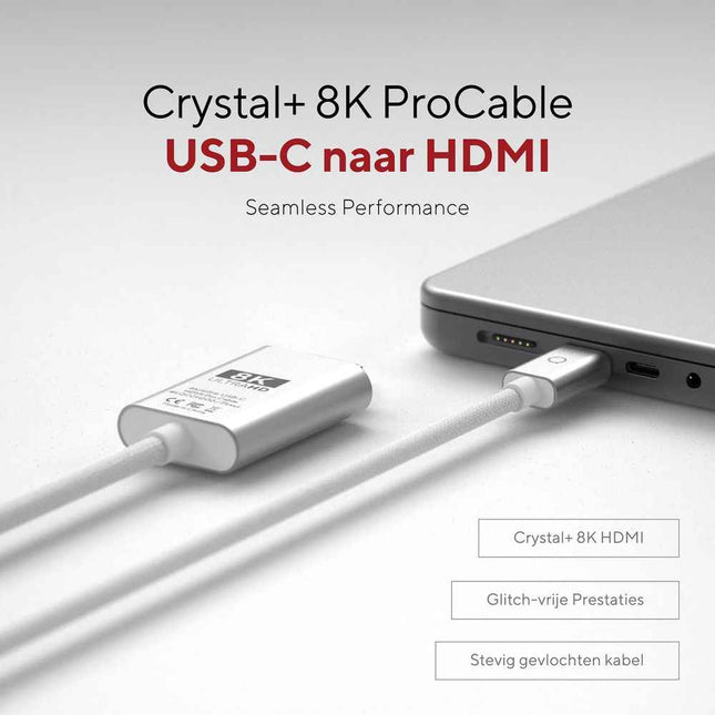 LINQ Connects 8K/60Hz PRO Cable USB-C HDMI - 2m