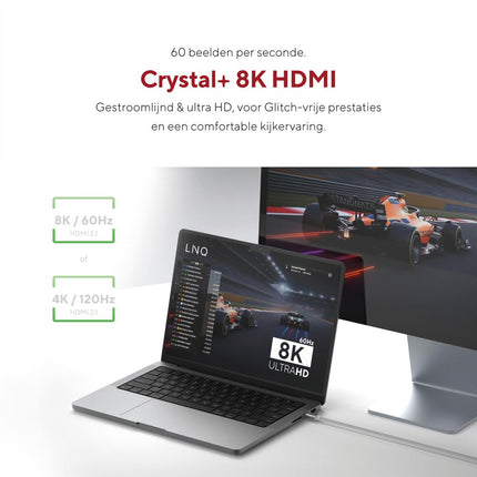 LINQ Connects 8K/60Hz PRO Cable USB-C HDMI - 2m