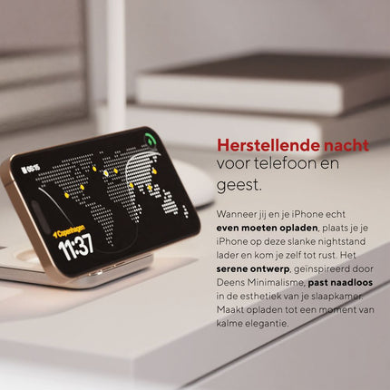 LINQ Dual-Position Nightstand Wireless Charger 15W - LQWC011