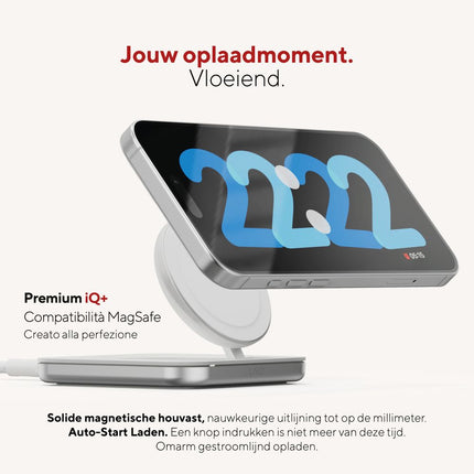 LINQ Dual-Position Nightstand Wireless Charger 15W - LQWC011