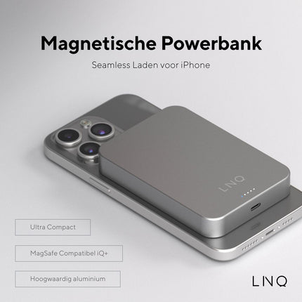 LINQ Connects Magnetic Wireless Powerbank 10.000 mAh