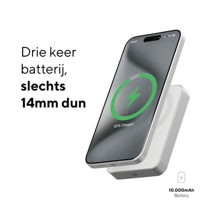 LINQ Connects Magnetic Wireless Powerbank 10.000 mAh