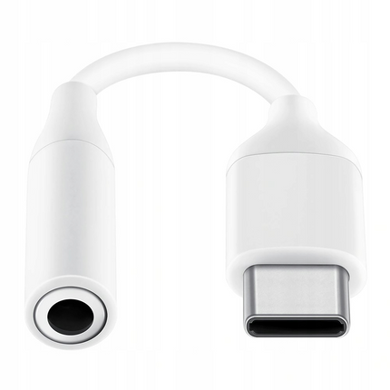 Mobeen Designed for Samsung USB-C to 3.5mm Jack Adapter - White - GP-TGU023AEAWW