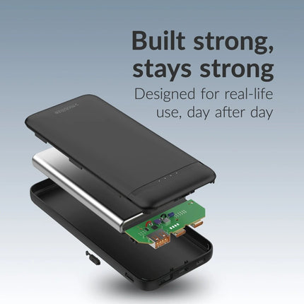 Mobilize Power Bank 10000Mah PD 20W Black - Casebump