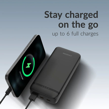 Mobilize Power Bank 20000Mah PD 20W Black - Casebump
