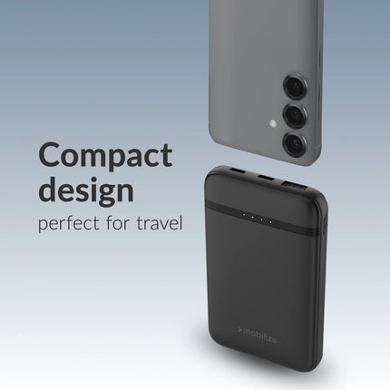 Mobilize Power Bank 5000Mah 10W Black - Casebump