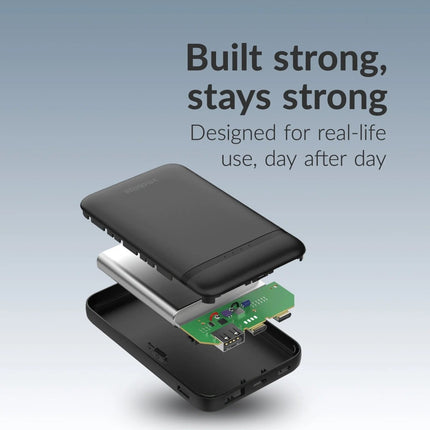Mobilize Power Bank 5000Mah 10W Black - Casebump
