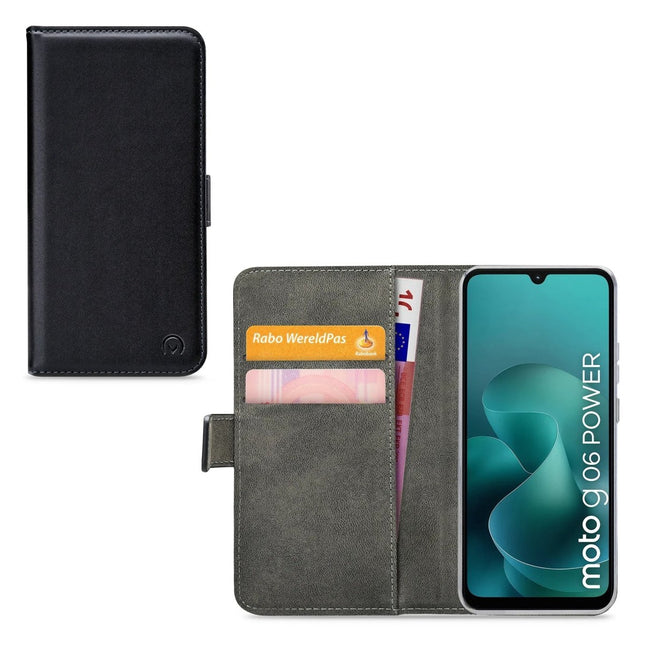 Motorola Moto G06/G06 Power Black Wallet Book Case Wallet Book Case Zwart - Mobilize - Casebump