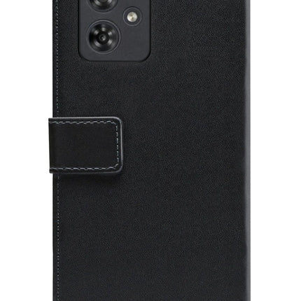 Motorola Moto G54 Power Black Wallet Book Case Wallet Book Case Zwart - Mobilize - Casebump