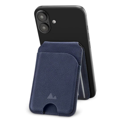 My Style My Style MagSafe Compatible Magnet Card Houder met Stand Function Midnight Blue - Casebump