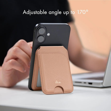 My Style My Style MagSafe Compatible Magnet Card Houder met Stand Function Soft Pink - Casebump