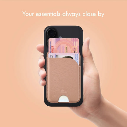 My Style My Style MagSafe Compatible Magnet Card Houder met Stand Function Soft Pink - Casebump