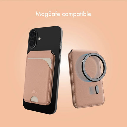 My Style My Style MagSafe Compatible Magnet Card Houder met Stand Function Soft Pink - Casebump