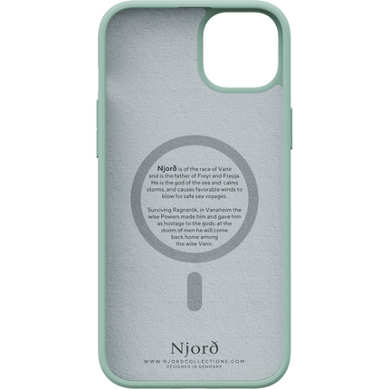 Njord Collections Case iPhone 15 Plus - Fabric - Turquoise
