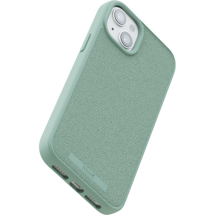 Njord Collections Case iPhone 15 Plus - Fabric - Turquoise