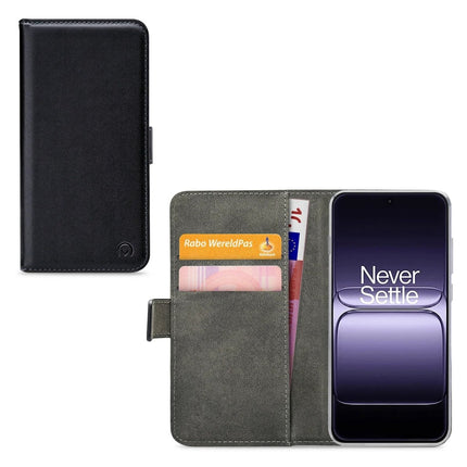 OnePlus 15 Black Wallet Book Case Wallet Book Case Zwart - Mobilize - Casebump