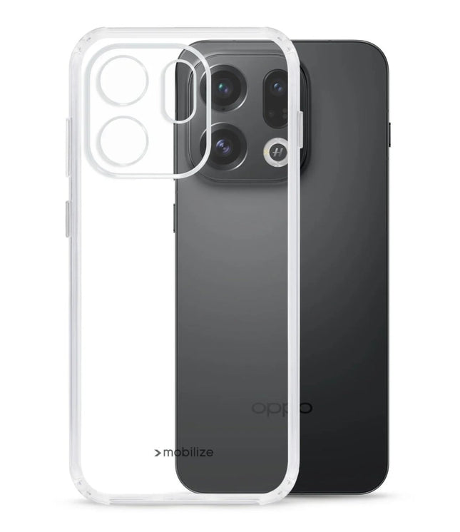 Oppo Find X9 Clear Gelly Case Gelly Case Transparant - Mobilize - Casebump