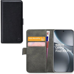 Oppo Find X9 Pro Black Wallet Book Case Wallet Book Case Zwart - Mobilize - Casebump