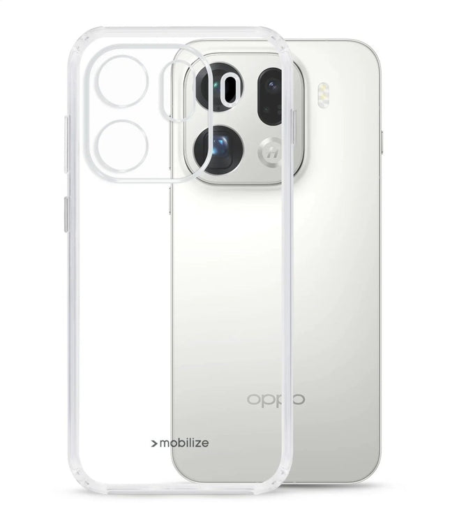 Oppo Find X9 Pro Clear Gelly Case Gelly Case Transparant - Mobilize - Casebump