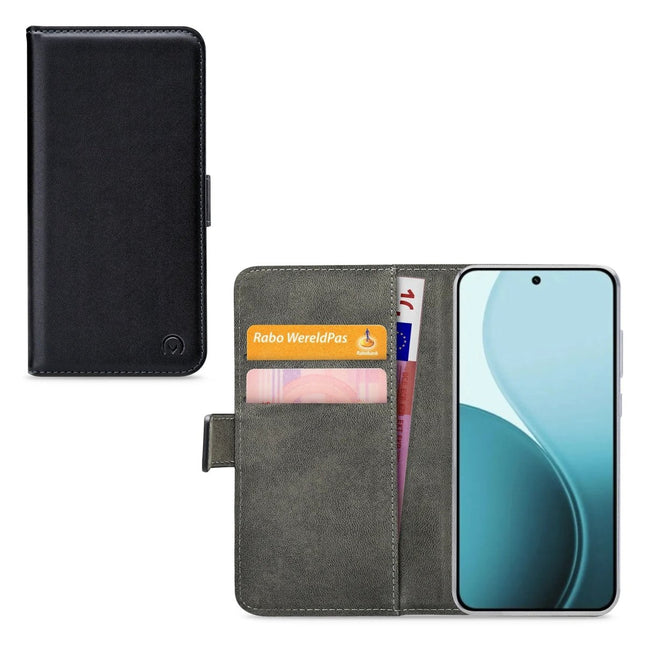 Oppo Reno 14 Pro 5G Black Wallet Book Case Wallet Book Case Zwart - Mobilize - Casebump