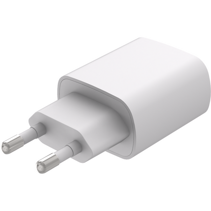 Essential 20W USB-C PD Adapter - White (bulk packed)