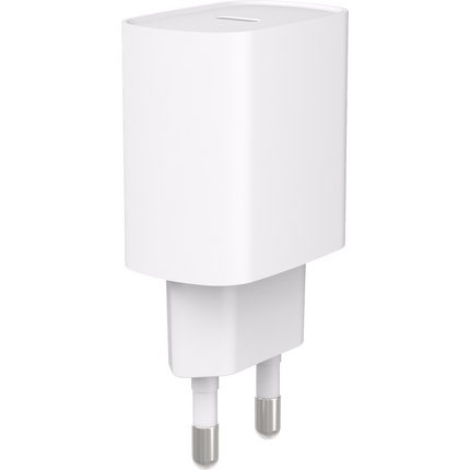 Essential 20W USB-C PD Adapter - White (bulk packed)