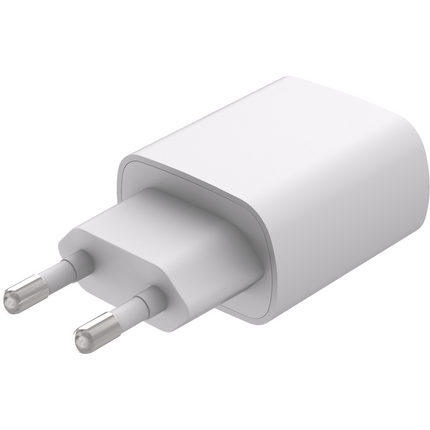 Essential 20W USB-C PD Adapter + USB-C to Lightning Cable - 150cm - White