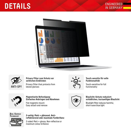 Privacy Screenprotector - Displex - Casebump