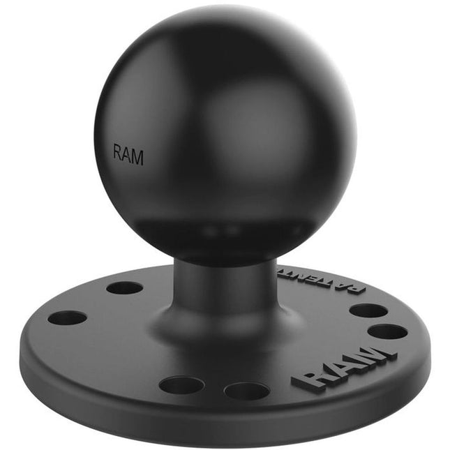 RAM Round Plate Ball Base Mount - RAM-202U (C Size) - Casebump