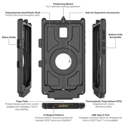 RAM Mounts - IntelliSkin Next Gen for Samsung Tab Active5 - RAM-GDS-SKIN-SAM90-NG