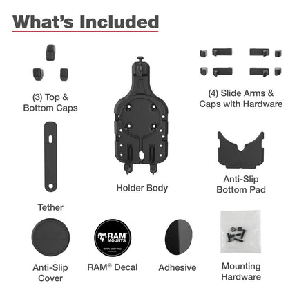 RAM Mounts - Quick-Grip Pro Telefoonhouder - RAM-HOL-PD5U