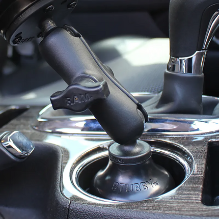 RAM Mounts - Stubby Cup Holder Ball Base - B Maat - RAP-B-299-4U