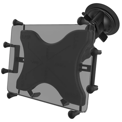 RAM Mounts - X-Grip Large Tablet Mount with RAM Twist-Lock Suction Cup Base - RAM-B-166-UN11U